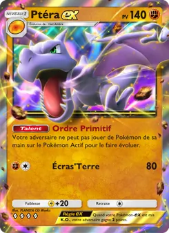 Carte Pokémon Ptéra-ex 046