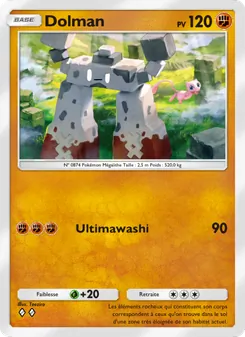 Carte Pokémon Dolman 048