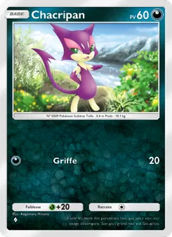 Carte Pokémon Chacripan 051