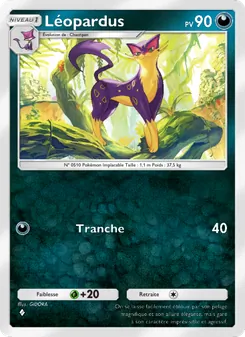 Carte Pokémon Léopardus 052