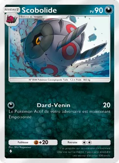 Carte Pokémon Scobolide 054
