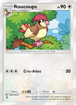 Carte Pokémon Roucoups 058