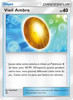 Carte Pokémon Vieil Ambre 063