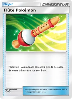 Carte Pokémon Flûte Pokémon 064