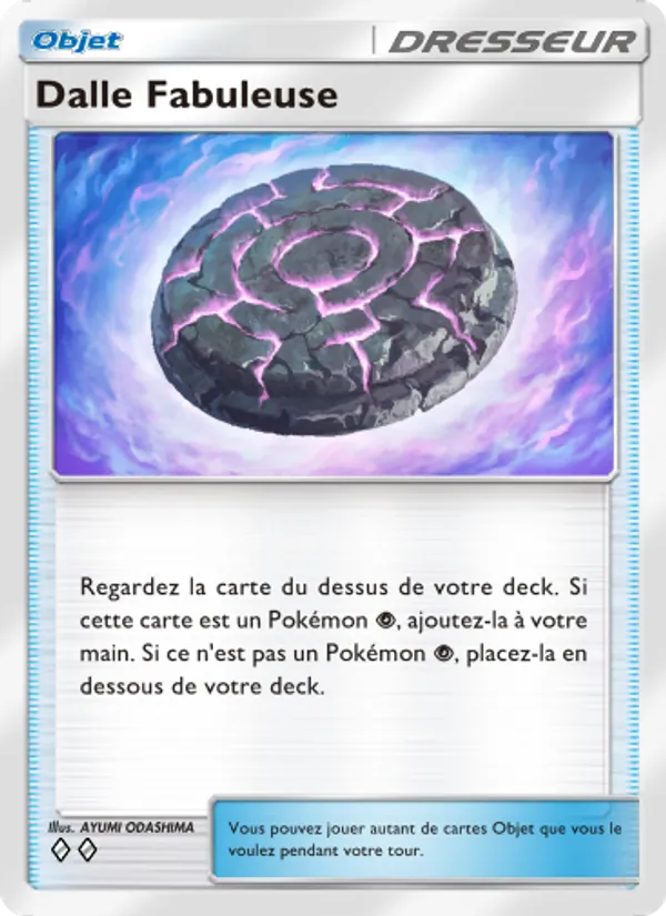 Carte Pokémon Dalle Fabuleuse 065/68 de l'extension L’Île Fabuleuse
