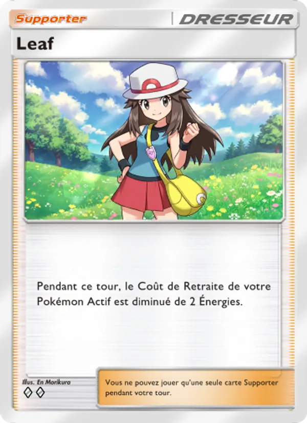 Carte Pokémon Leaf 068/68 de l'extension L’Île Fabuleuse
