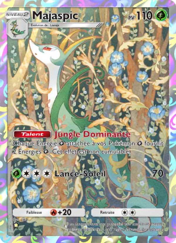 Carte Pokémon Majaspic 070/68 de l'extension L’Île Fabuleuse