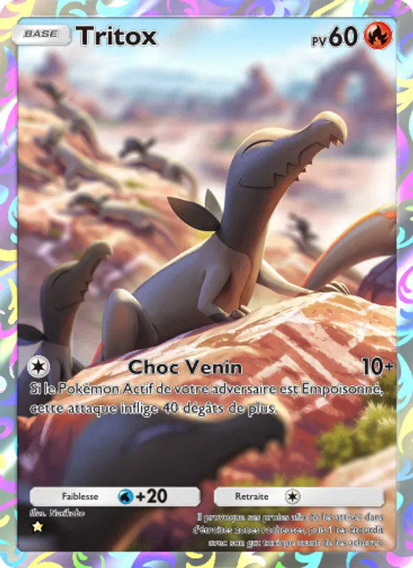 Carte Pokémon Tritox 071/68 de l'extension L’Île Fabuleuse