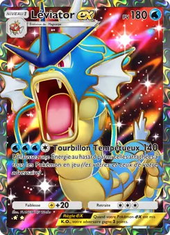 Carte Pokémon Léviator-ex 076