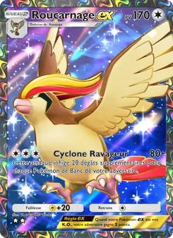 Carte Pokémon Roucarnage-ex 079
