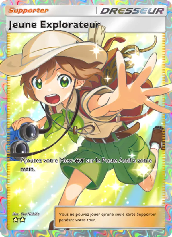 Carte Pokémon Jeune Explorateur 080/68 de l'extension L’Île Fabuleuse