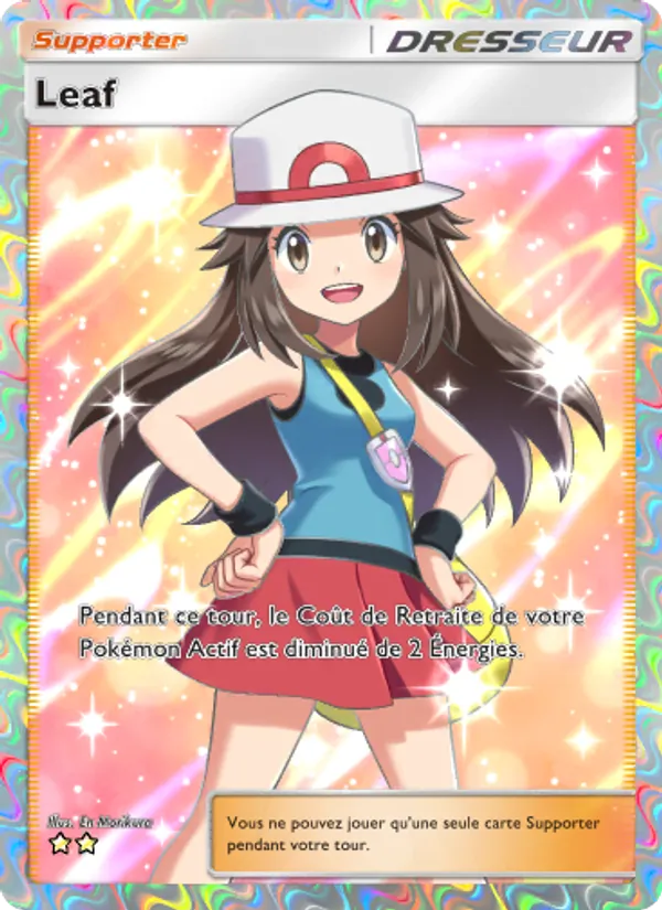Carte Pokémon Leaf 082/68 de l'extension L’Île Fabuleuse