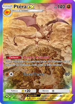 Carte Pokémon Ptéra-ex 084