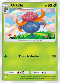 Carte Pokémon Ortide 002 — Choc Spatio-Temporel