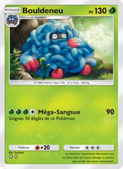 Carte Pokémon Bouldeneu 005 — Choc Spatio-Temporel