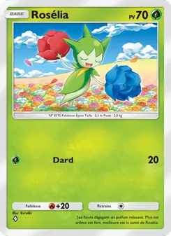 Carte Pokémon Rosélia 008 — Choc Spatio-Temporel