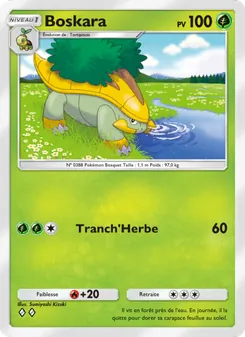 Carte Pokémon Boskara 011 — Choc Spatio-Temporel