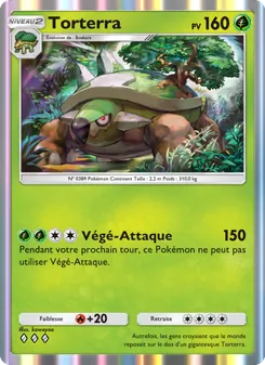 Carte Pokémon Torterra 012 — Choc Spatio-Temporel