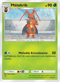 Carte Pokémon Mélokrik 014 — Choc Spatio-Temporel