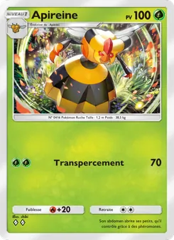 Carte Pokémon Apireine 018 — Choc Spatio-Temporel