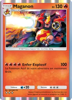 Carte Pokémon Maganon 024 — Choc Spatio-Temporel