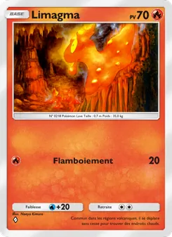 Carte Pokémon Limagma 025 — Choc Spatio-Temporel