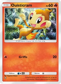 Carte Pokémon Ouisticram 027 — Choc Spatio-Temporel