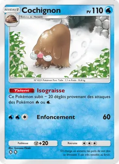Carte Pokémon Cochignon 032 — Choc Spatio-Temporel