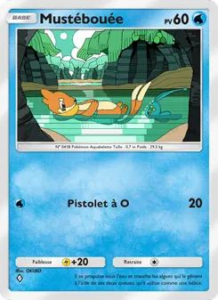 Carte Pokémon Mustébouée 038 — Choc Spatio-Temporel