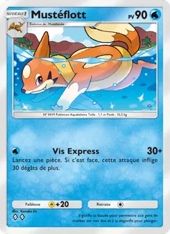 Carte Pokémon Mustéflott 039 — Choc Spatio-Temporel