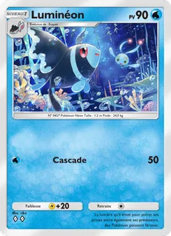 Carte Pokémon Luminéon 043 — Choc Spatio-Temporel