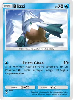 Carte Pokémon Blizzi 044 — Choc Spatio-Temporel