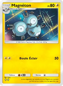 Carte Pokémon Magnéton 052 — Choc Spatio-Temporel