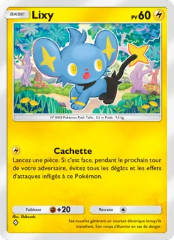 Carte Pokémon Lixy 058 — Choc Spatio-Temporel