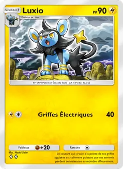 Carte Pokémon Luxio 059 — Choc Spatio-Temporel