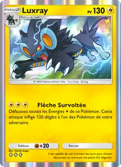 Carte Pokémon Luxray 060 — Choc Spatio-Temporel