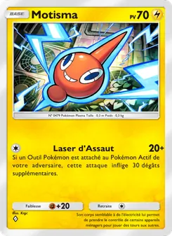 Carte Pokémon Motisma 062 — Choc Spatio-Temporel