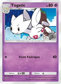 Carte Pokémon Togetic 064 — Choc Spatio-Temporel