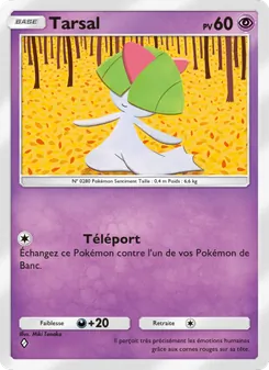 Carte Pokémon Tarsal 068 — Choc Spatio-Temporel