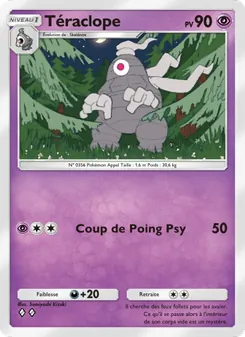 Carte Pokémon Téraclope 071 — Choc Spatio-Temporel