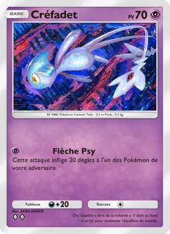 Carte Pokémon Créfadet 077 — Choc Spatio-Temporel