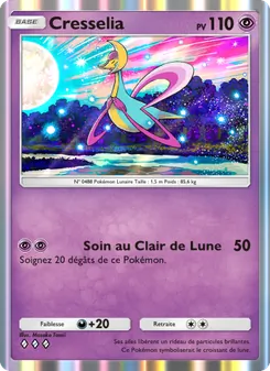 Carte Pokémon Cresselia 079 — Choc Spatio-Temporel