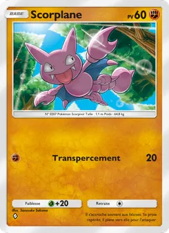 Carte Pokémon Scorplane 083 — Choc Spatio-Temporel