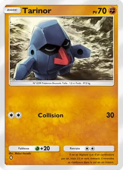 Carte Pokémon Tarinor 086 — Choc Spatio-Temporel