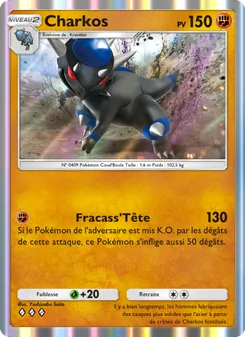 Carte Pokémon Charkos 089 — Choc Spatio-Temporel