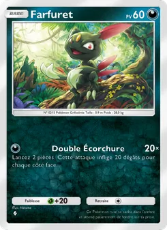 Carte Pokémon Farfuret 098 — Choc Spatio-Temporel