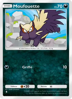 Carte Pokémon Moufouette 102 — Choc Spatio-Temporel