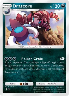 Carte Pokémon Drascore 106 — Choc Spatio-Temporel