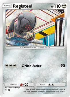 Carte Pokémon Registeel 112 — Choc Spatio-Temporel