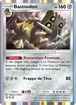 Carte Pokémon Bastiodon 114 — Choc Spatio-Temporel